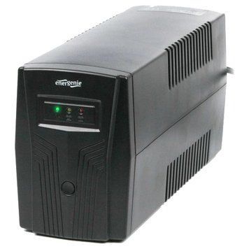 Джерело безперебійного живлення EnerGenie EG-UPS-B650 650ВA апроксимована синусоїда 17442 фото