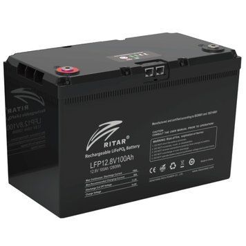 Акумуляторна батарея з bluetooth Ritar LFP12.8V100AHG24 14686 фото