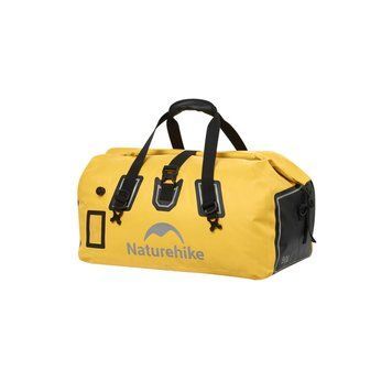 Водонепроникна дорожня сумка Naturehike CNK2450XB015, 90 л, жовта 3293 фото