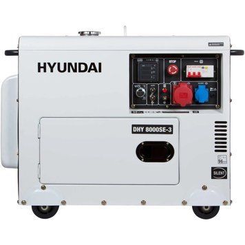 Генератор дизельний Hyundai DHY 8000SE-3 20979 фото