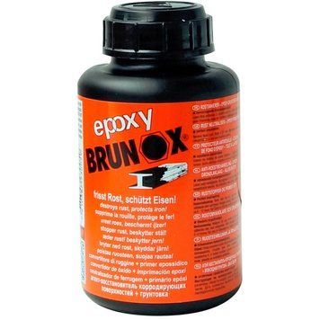 Перетворювач іржі та ґрунтовка з епоксидною смолою Brunox Epoxy 250 ml 1600 фото