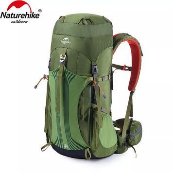 Рюкзак туристичний Naturehike NH16Y020-Q, 55 л, зелений 2103 фото