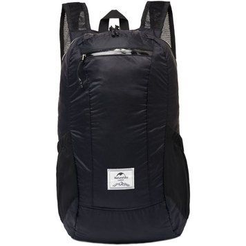 Рюкзак компактний надлегкий Naturehike Ultralight NH17A012-B, 18 л, чорний 2058 фото